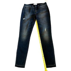 Yummie distressed skinny jeans, new with tags, size 27